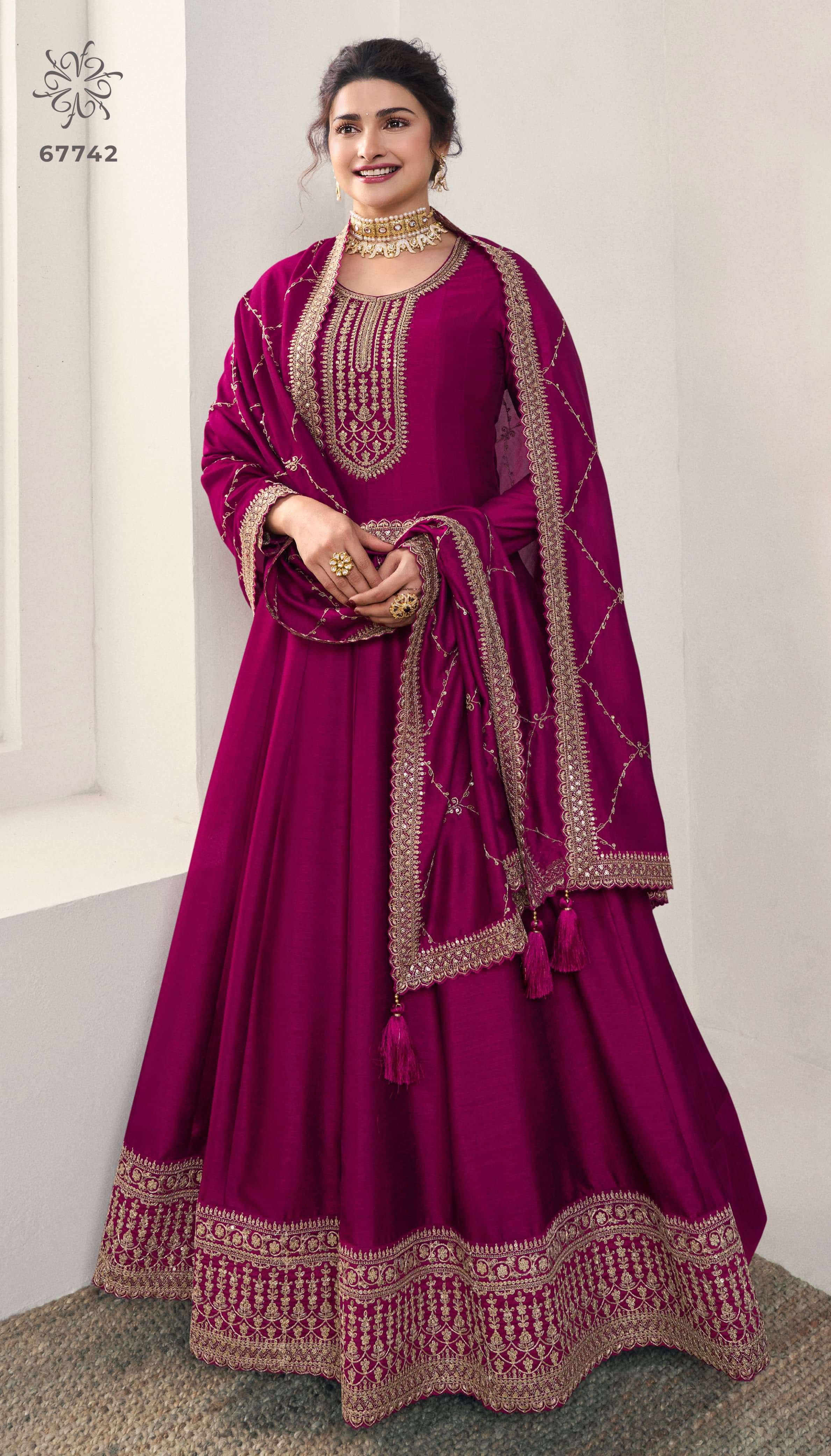 Vinay Kuleesh Aaliya 2 Georgette Salwar Suit Wholesale catalog