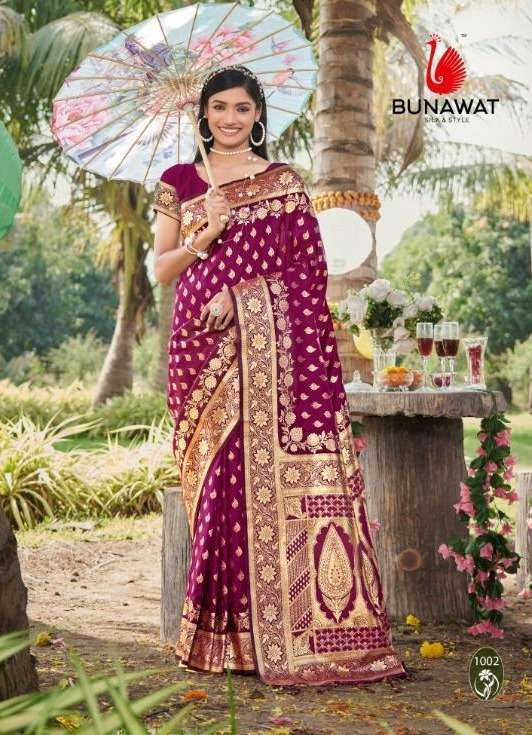 BUNAWAT Pranchal Silk Saree Wholesale catalog