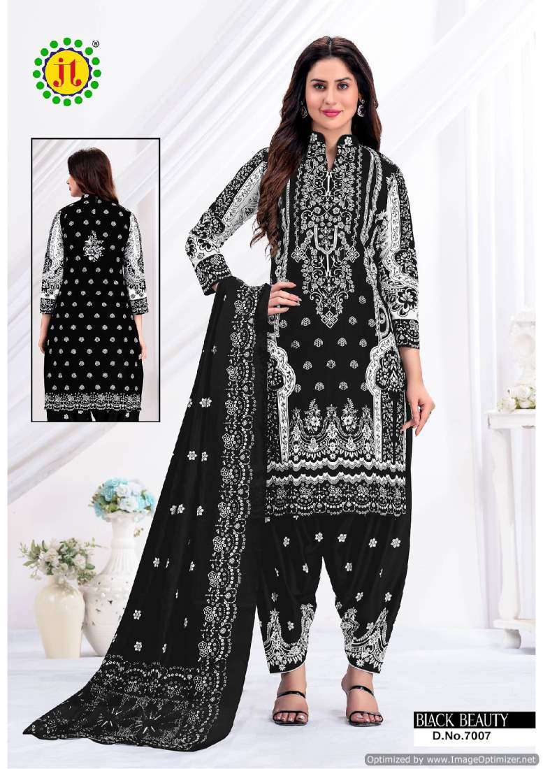 JT Black Beauty Vol-7 – Dress Material - Wholesale Catalog