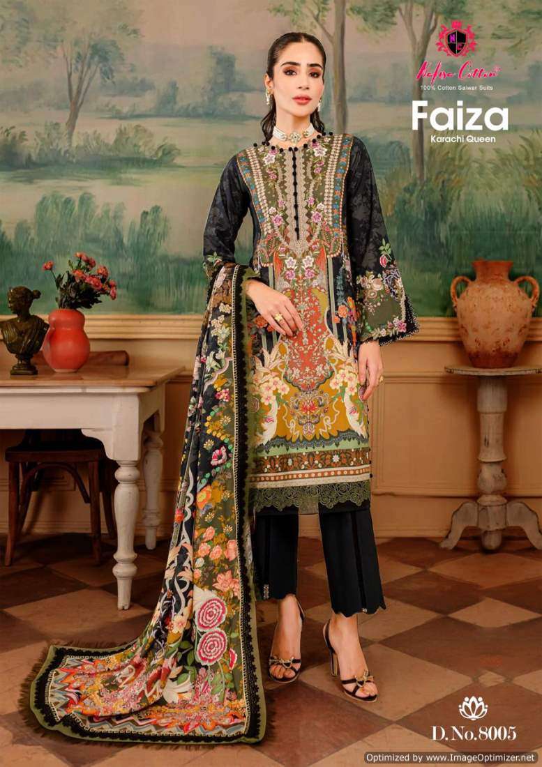 Nafisa Faiza Queen Vol-8 – Dress Material - Wholesale Catalog