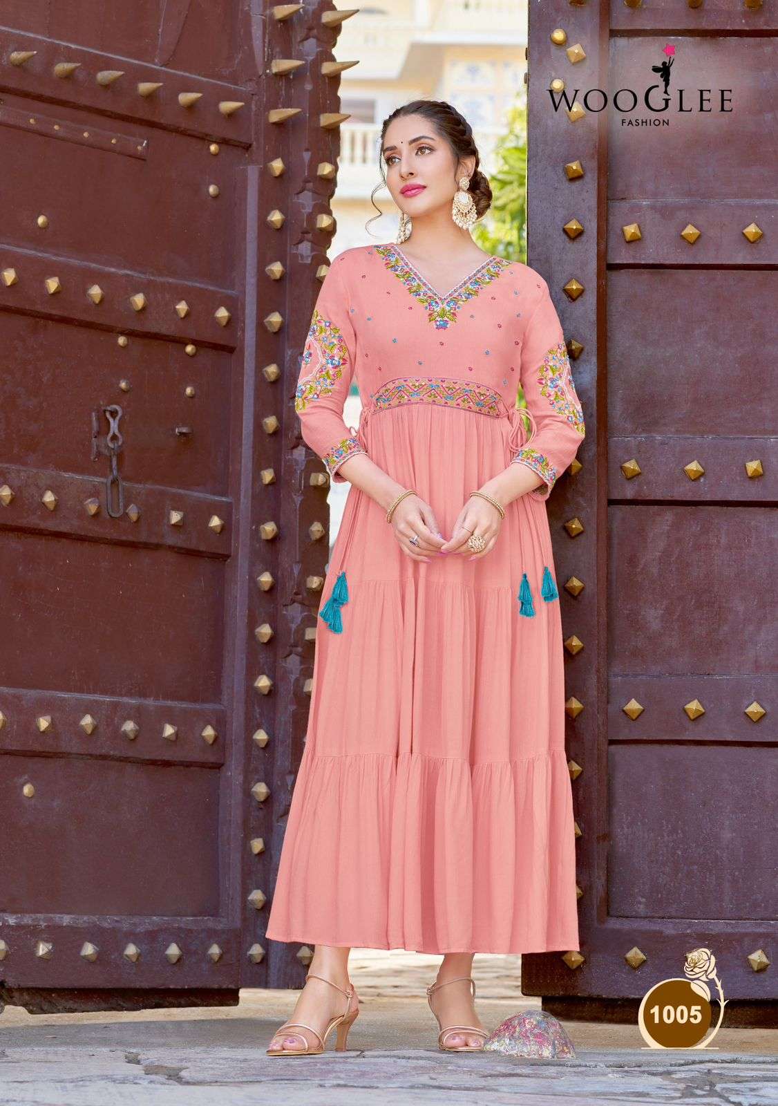 WOOGLEE NIRJA Vol 2 Kurti Wholesale catalog