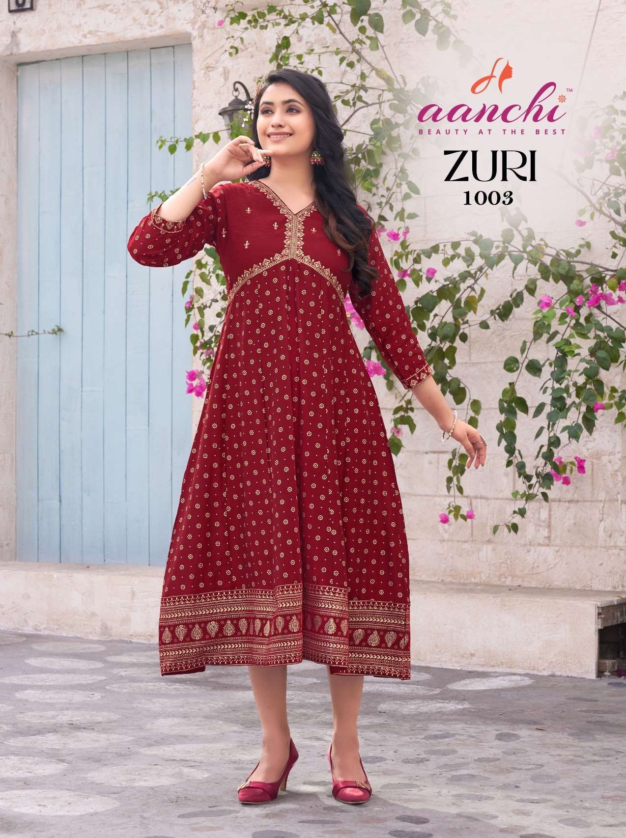 Aanchi ZURI Kurti Wholesale catalog