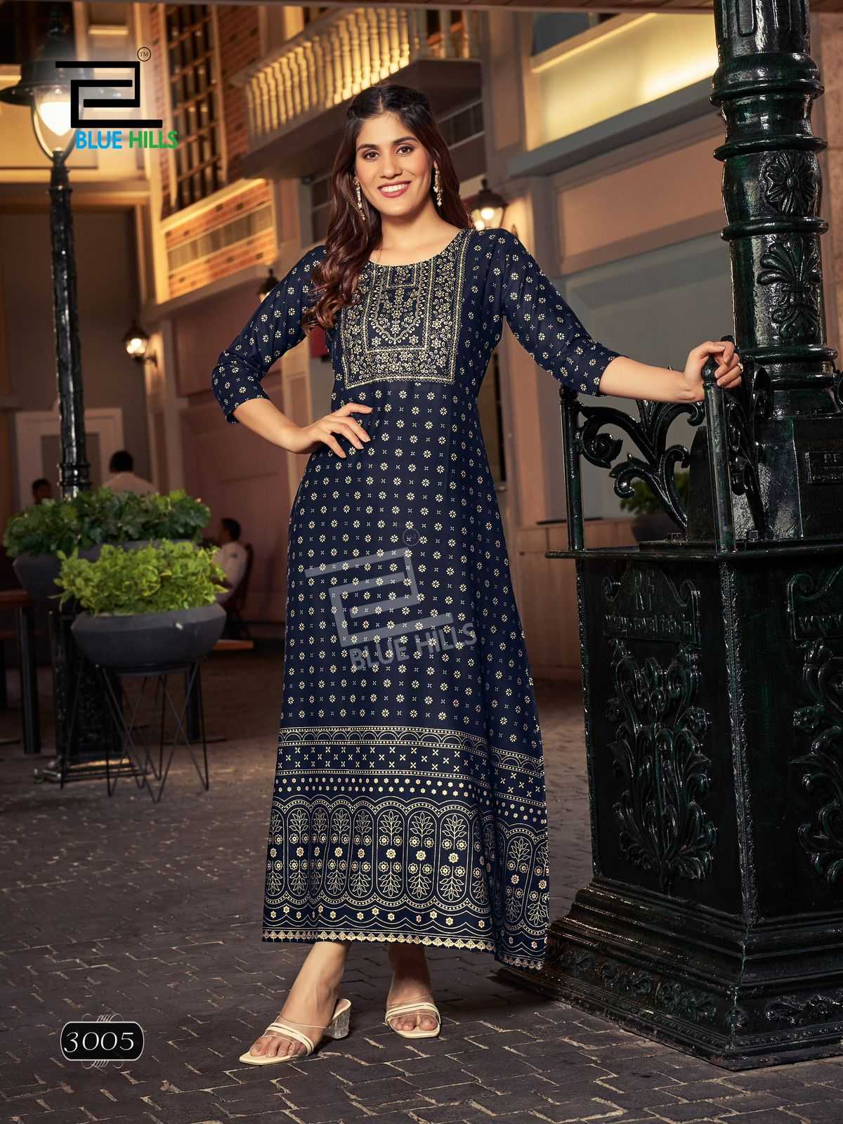 BLUE HILLS Reels VOL 3  Kurti Wholesale catalog