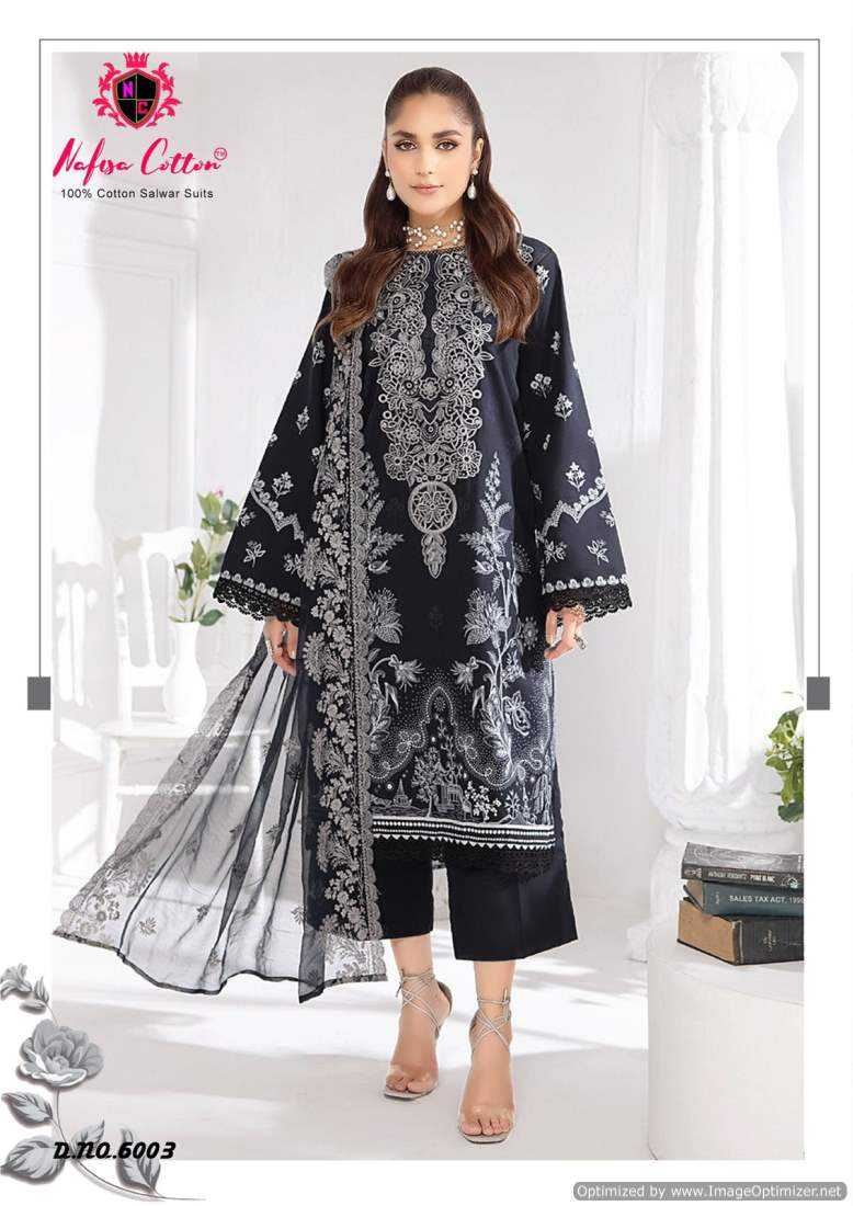 Nafisa Black And White Vol-6 – Dress Material - Wholesale Catalog