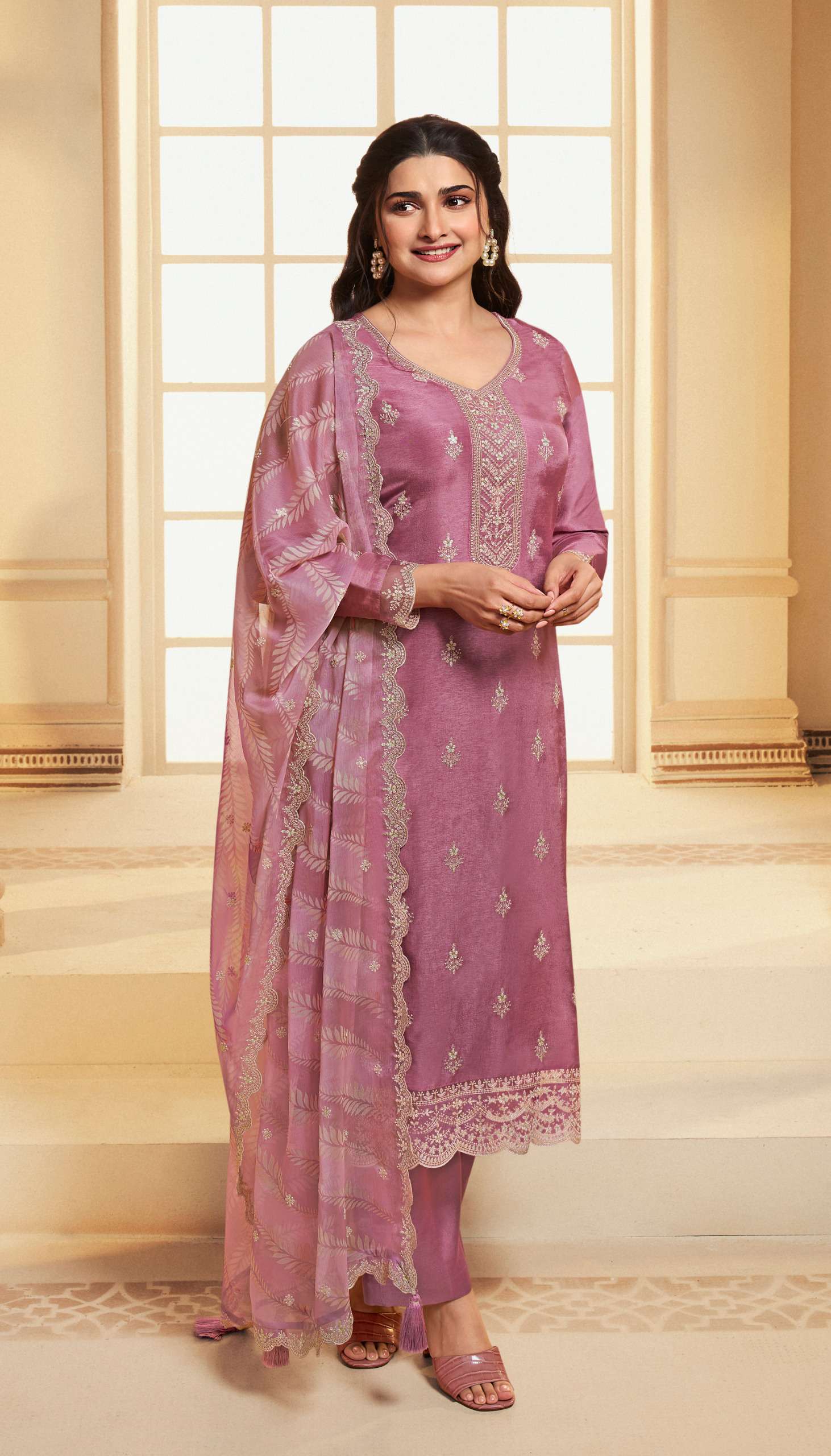 Vinay Kuleesh Shohini Hitlist Dola Silk Designer Salwar Suits Wholesale catalog