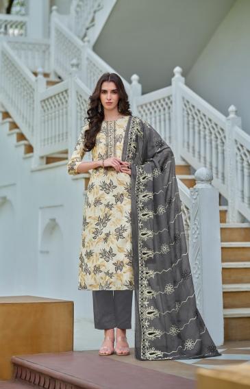 Belliza Alisha 2 Cotton Digital Printed Dress Material Wholesale catalog