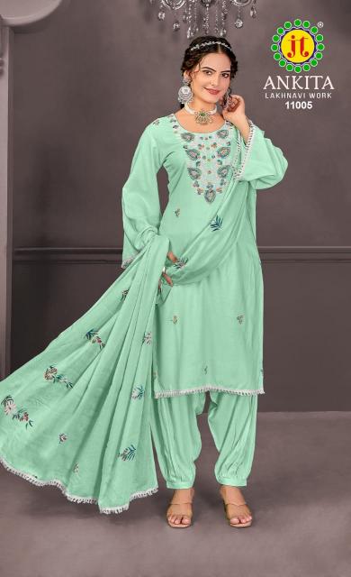 Jt Ankita Vol 11 Rayon Dress Material Wholesale catalog