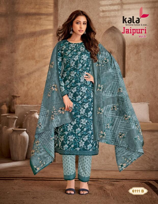 Kala Jaipuri Vol-5 – Dress Material - Wholesale Catalog