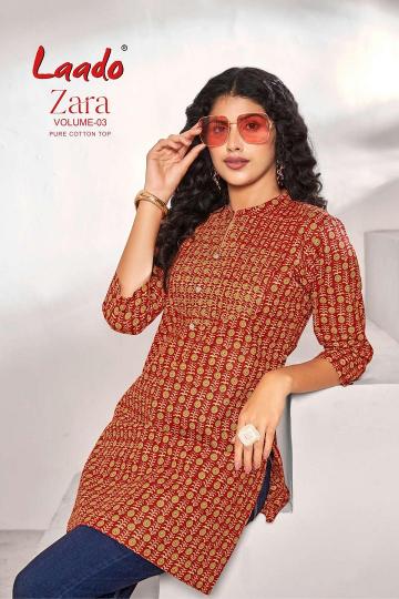 Laado Zara Vol-3 – Short Tops - Wholesale Catalog