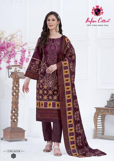 Nafisa Esra Vol-6 – Karachi Cotton Suit - Wholesale Catalog