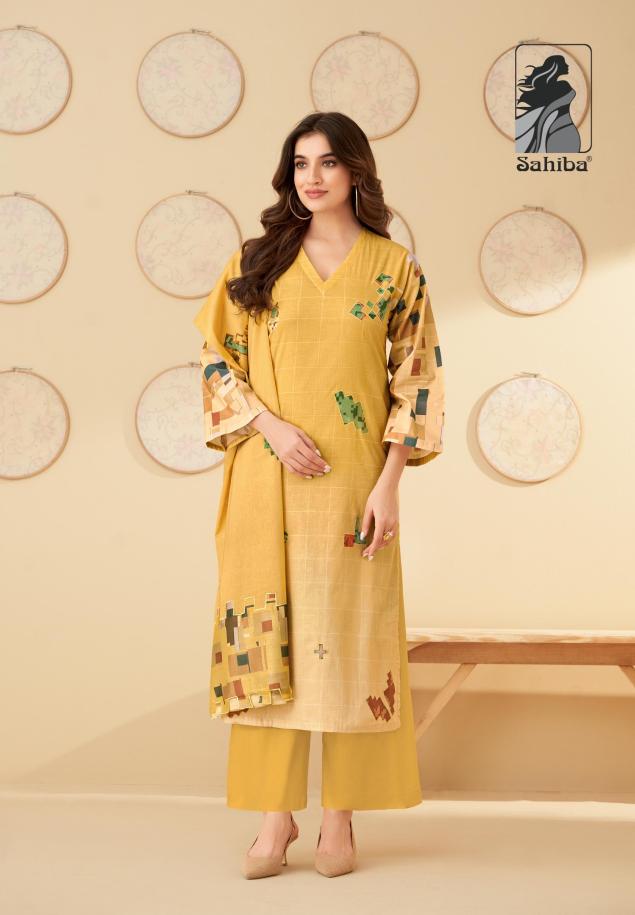 Sahiba RAYA Dress Material Wholesale catalog