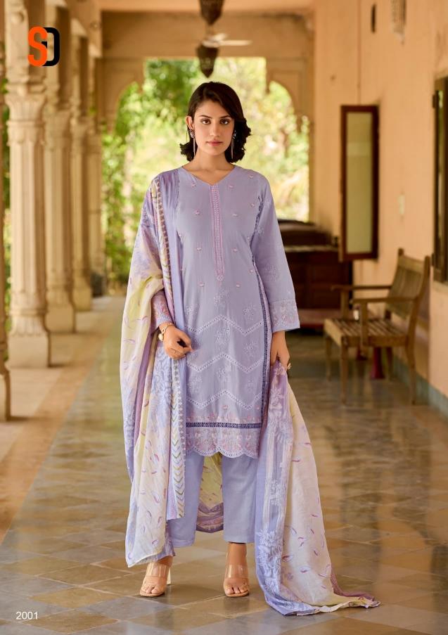 Shraddha Charizma 2 Cotton Embroidered Pakistani Suits Wholesale catalog
