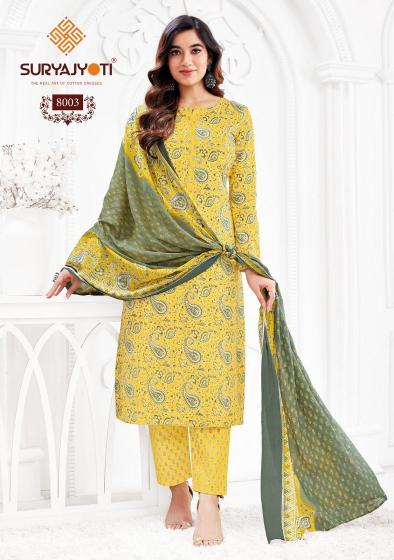 Suryajyoti Preyasi Vol-8 – Jaipuri Dress Material - Wholesale Catalog