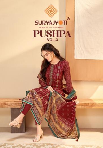 Suryajyoti Pushpa Vol-3 – Dress Material - Wholesale Catalog