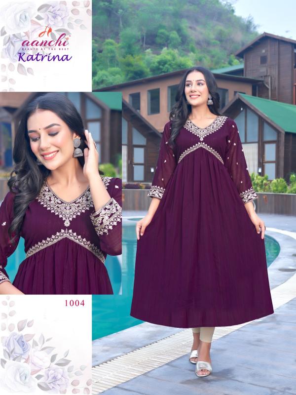 Aanchi KATRINA Kurti Wholesale catalog