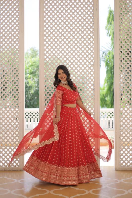 Anamika Vol 73 Viscose Jacquard Designer Lehenga Choli wholesale catalog