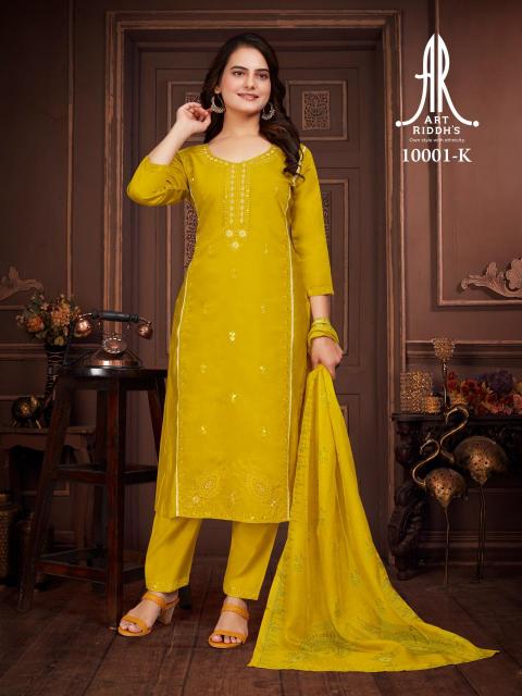 Artriddhs altina 10001K kurti pent duppta wholesale india Wholesale catalog