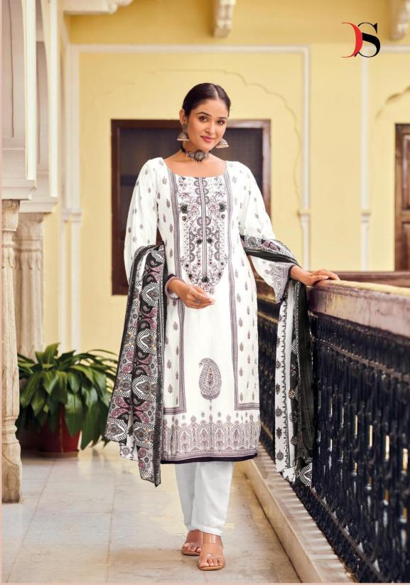 Deepsy Black Beauty Chiffon Dupatta Pakistani Suit wholesale catalog