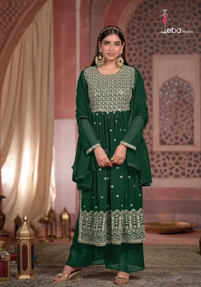 Eba Amirah Georgette Designer Pakistani Suits Wholesale catalog