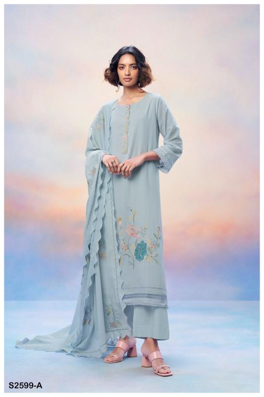 Ganga ANWITA 2599 Dress Materials Wholesale catalog