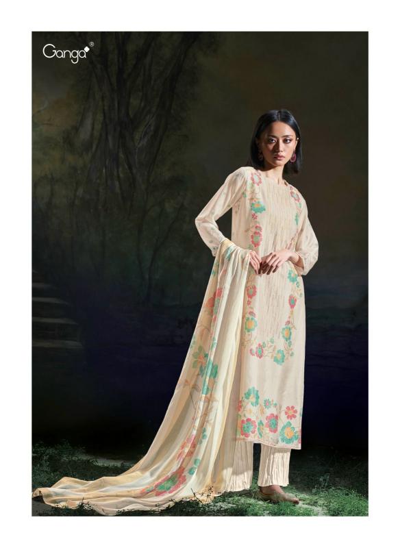 Ganga AZLIN Dress Materials Wholesale catalog