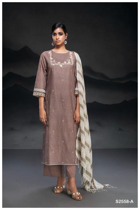 Ganga LONDYN 2558 Dress Materials Wholesale catalog