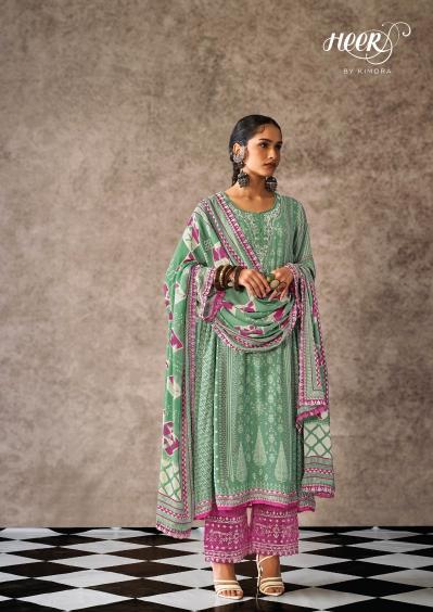 Kimora Heer Mehbooba Muslin Digital Printed Salwar Suits Wholesale catalog