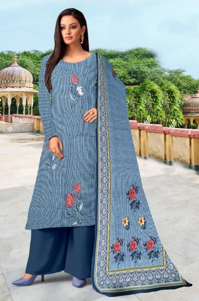 Radhika Azara 1026 A To D Cotton Dress Material  wholesale catalog