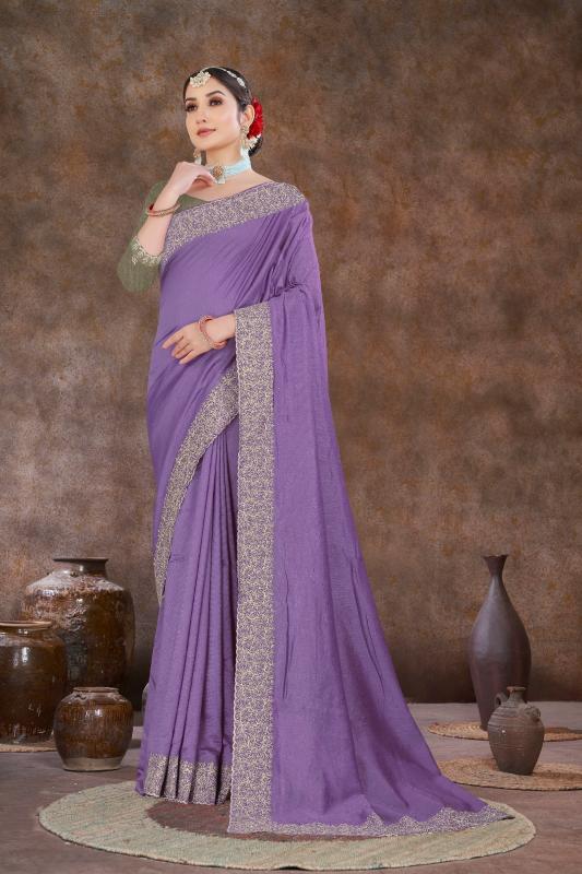 Rani 1928 Colors Vichitra Silk Embroidered Saree wholesale catalog