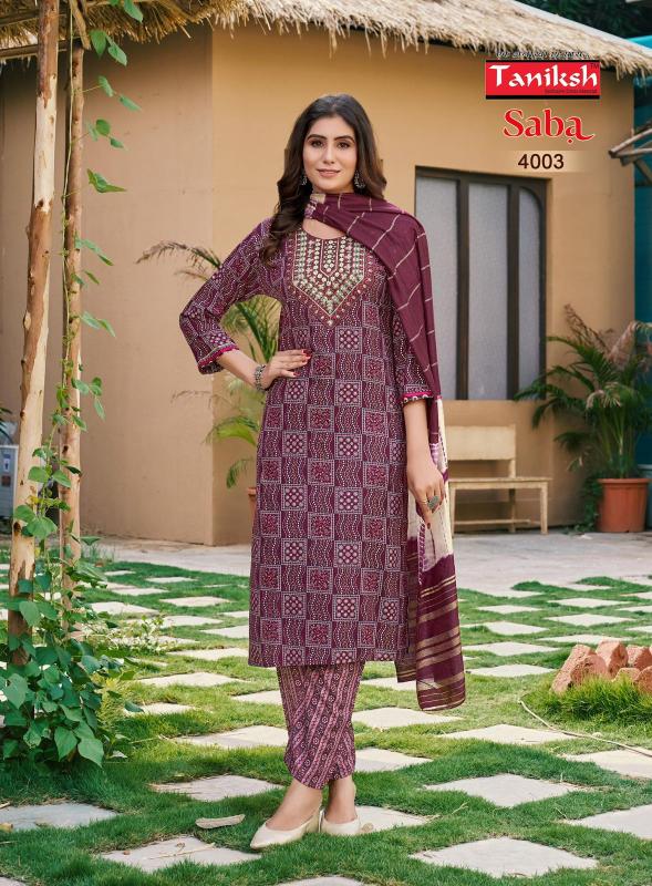 TANIKSH SABA VOL 4 Kurti Wholesale catalog