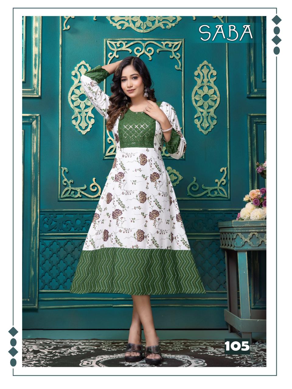 TRENDY SABA VOL 2 KURTI Wholesale catalog