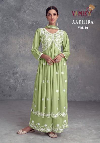 VAMIKA AADHIRA Vol-10 kurti wholesale catalog