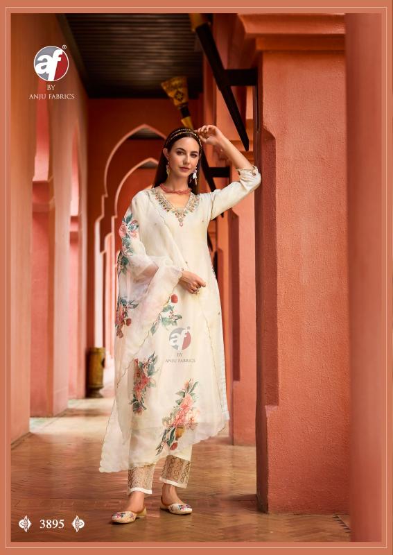 anju fabrics shehnai vol 8 Kurti Wholesale Catalog