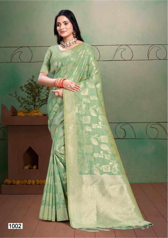 BUNAWAT Anubhuti Silk vol3 Saree Wholesale Catalog