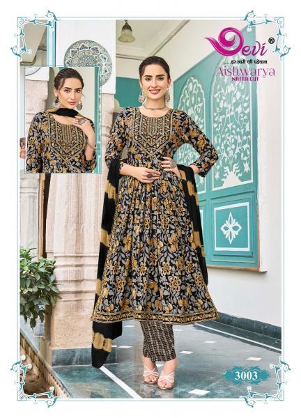 Devi Aishwarya Vol-3 – Nyra Cut Kurti With Pant & Dupatta - Wholesale Catalog