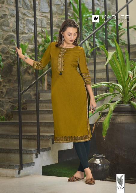 KADLEE AARVI Kurti Wholesale Catalog