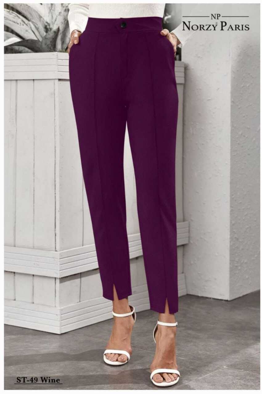 Norzy Paris Tipsy ST Western Wear Trouser Pant Wholesale catalog