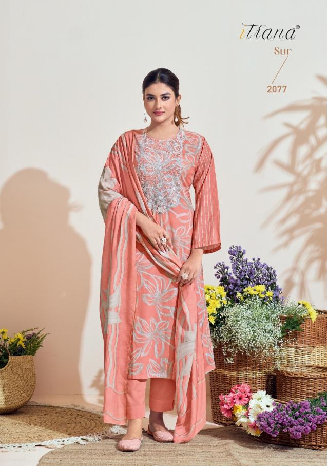 SAHIBA ITRANA SUR Cotton Salwar Kameez Wholesale Catalog