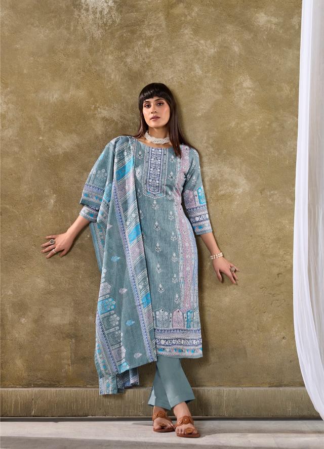 Zulfat Summer Swag Cotton Dress Material Wholesale catalog