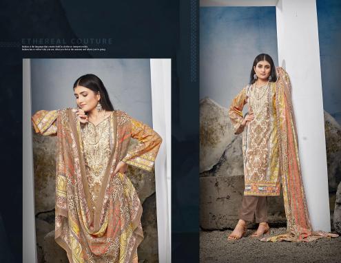 Apna Razia Sultan Vol-45 – Dress Material - Wholesale Catalog