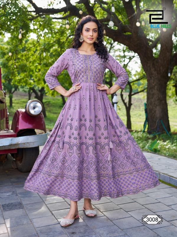 Blue Hills Inaya Vol 3 Branded Kurtis Dealer in India Wholesale Catalog