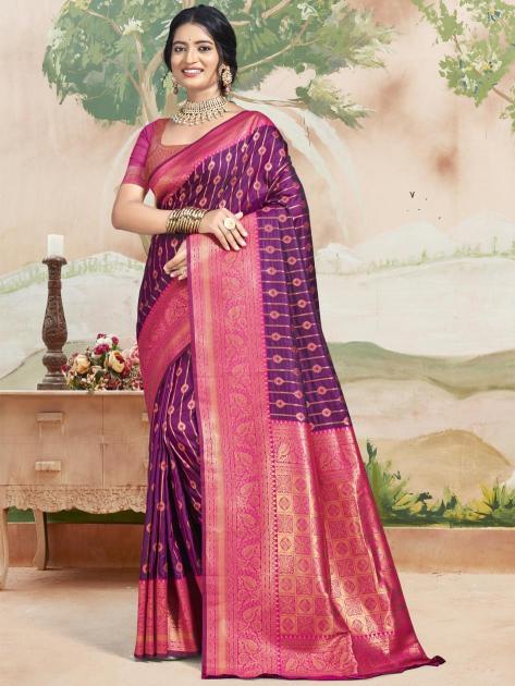 Bunawat Abhibhuti Silk Festival Wear Saree Wholesale catalog