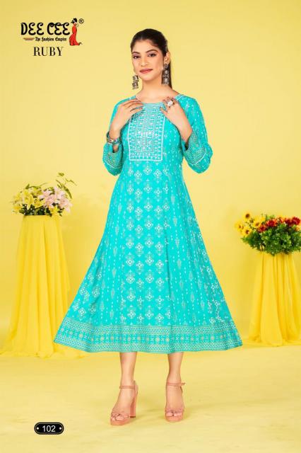 DEECEE RUBY Hsn Code For Kurti In India Wholesale Catalog