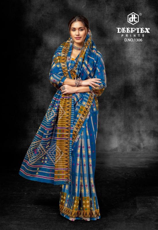 Deeptex Prime Time Vol-13 – Cotton Sarees - Wholesale Catalog