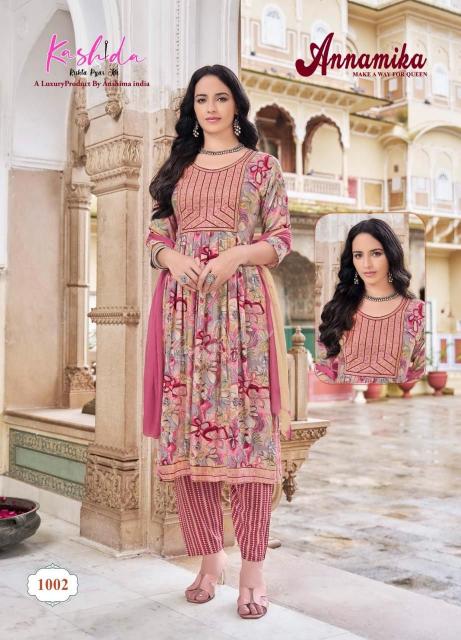 KASHIDA ANNAMIKA Vol 1 Fab India Kurti For Women Wholesale Catalog