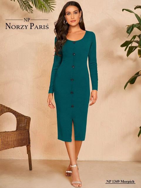 NORZY PARIS NP D 1349 Morpichh Western Drees Wholesale catalog