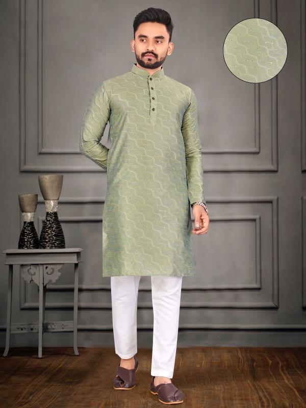 Sabella Lehriya 1 sequence Mens Jacquard kurta payjama Wholesale Catalog