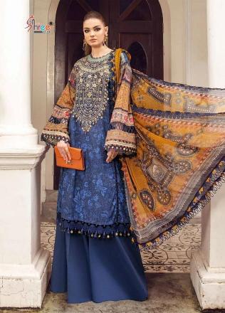 Shree Mariya B Winter Collection 5 Pakistani Salwar Kameez Wholesale Catalog