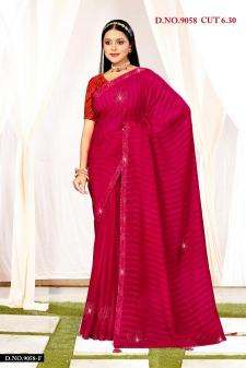 INDER SILK MILLS JYOTIKA 9058 georgette saree online india