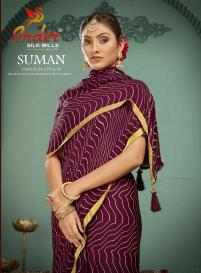 INDER SILK MILLS SUMAN 9124 online saree shopping in surat india